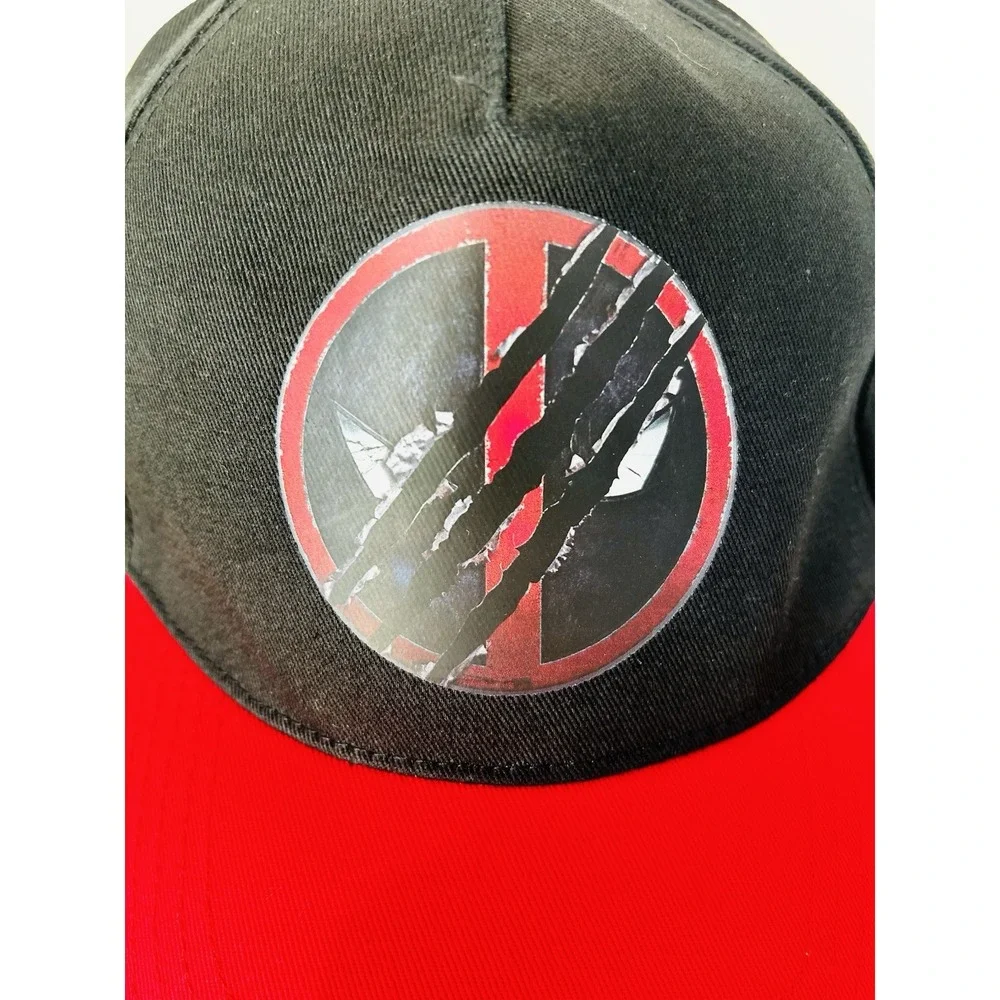 Marvel Deadpool & Wolverine Movie Promo Snapback Hat Baseball Cap NEW‎ With Tags